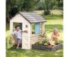 Smoby Life Spielhaus Square mit Sandkasten