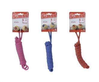 Corde à sauter double, 3-sort.