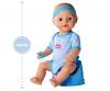 New Born Baby Baby Doll, Blue Accessories