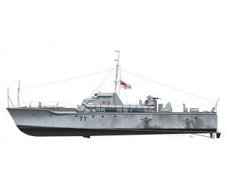 Vosper 72''6' MTB 77 Model Kit 1:35 Scale