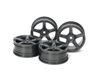 1:10 MN 5spk Whl 24mm Off0 Hard, touring car wheels
