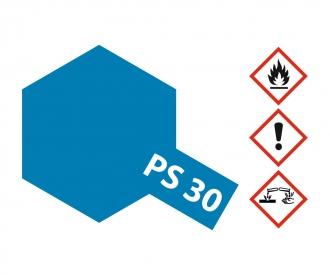 PS-30 Brillant Blue, polycarbonate spray paint