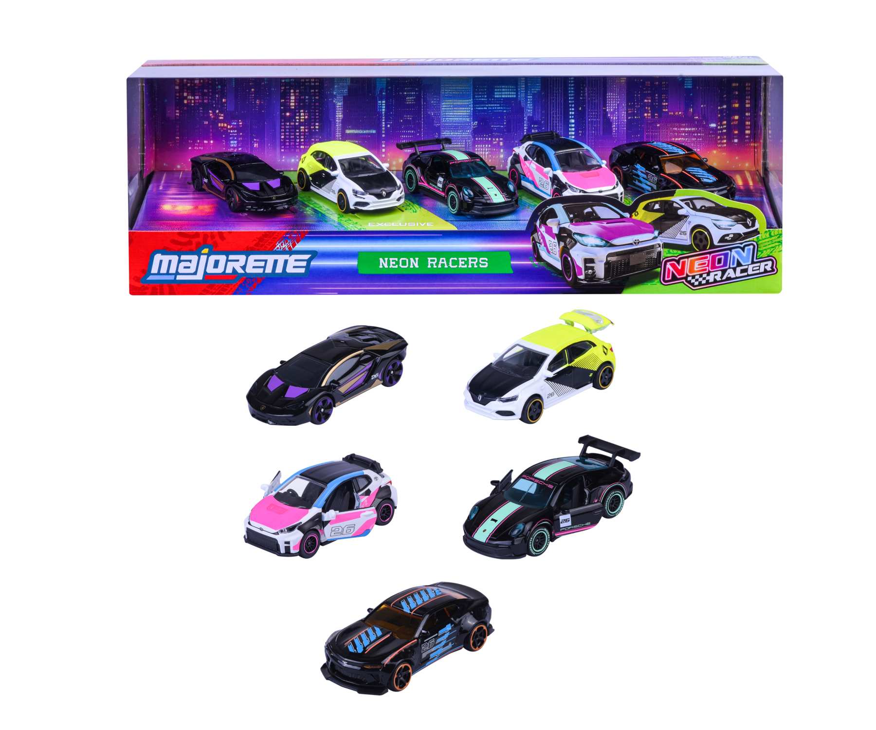 Buy Vintage Racing 5 Pieces Giftpack online | Majorette