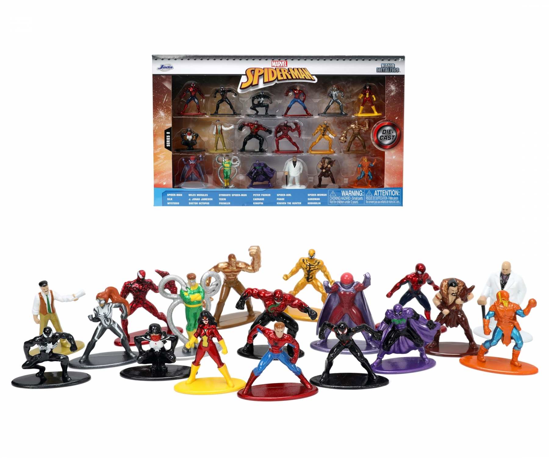 Trouvez Marvel Multi Pack Nano Figures, Wave 8 en ligne | Jada Toys