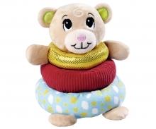 Anneau d'empilage ABC Teddy en peluche