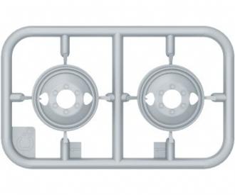 1:35 Jeu de roues ZIS-5 (7) 2 essieux