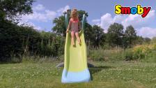 Smoby XL Doppel-Wellen-Rutsche mit Wasseranschluss