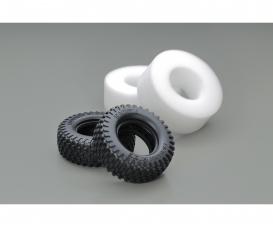 BB-01 Rough Ride buggy rear tires, RC spare set