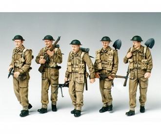1:35 British Infantry on Patrol, figure set