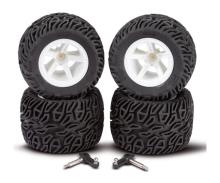 1:10 2WD Wheel Set XL, RC tire set