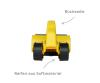 BIG Power Worker Griffy Roller with Soft Tyres