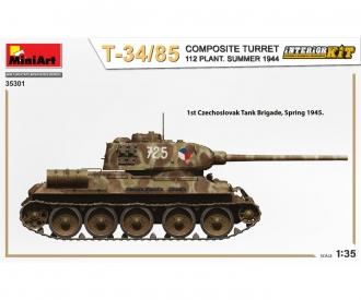 1:35 T-34/85 Comp.Turm 112 Som.1944 Int.