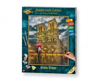 The Cathedral “Notre-Dame de Paris” - painting by numbers