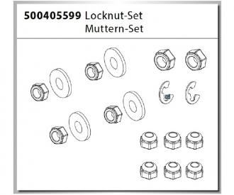 X-Crawlee pro Locknut Set