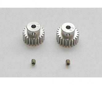 Motorritzel-Set 22/23Z Alu M06