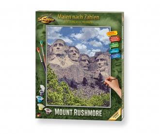 Mount Rushmore 40 x 50 cm - Painting by Numbers
