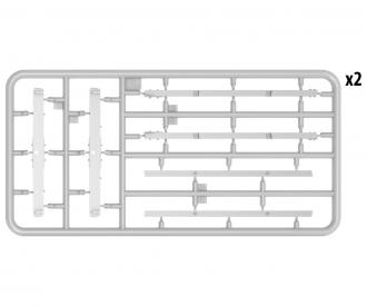 1:35 Rus. Imperial Railway Covered Wagon