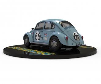 Scalextric Volkswagen Kafer #66 Blue Slot Car
