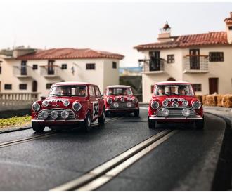 Scalextric 1965 Monte Carlo Rally Mini Triple Pack