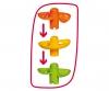 ABC Spin & Roll Rainbow Tower